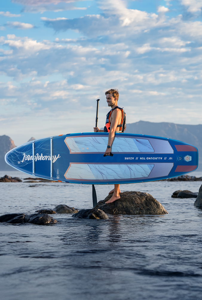 Aquaplanet ALLROUND TEN 10' Opblaasbaar SUP-board Compleet Pakket - Azure