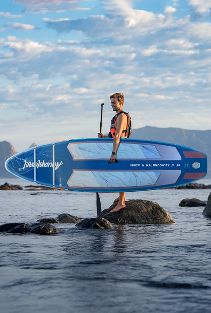 Aquaplanet ALLROUND TEN 10' Opblaasbaar SUP-board Compleet Pakket - Azure