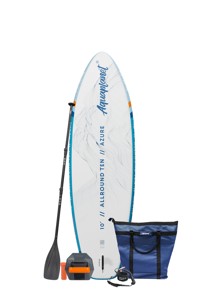 Aquaplanet ALLROUND TEN 10' Opblaasbaar SUP-board Compleet Pakket - Azure
