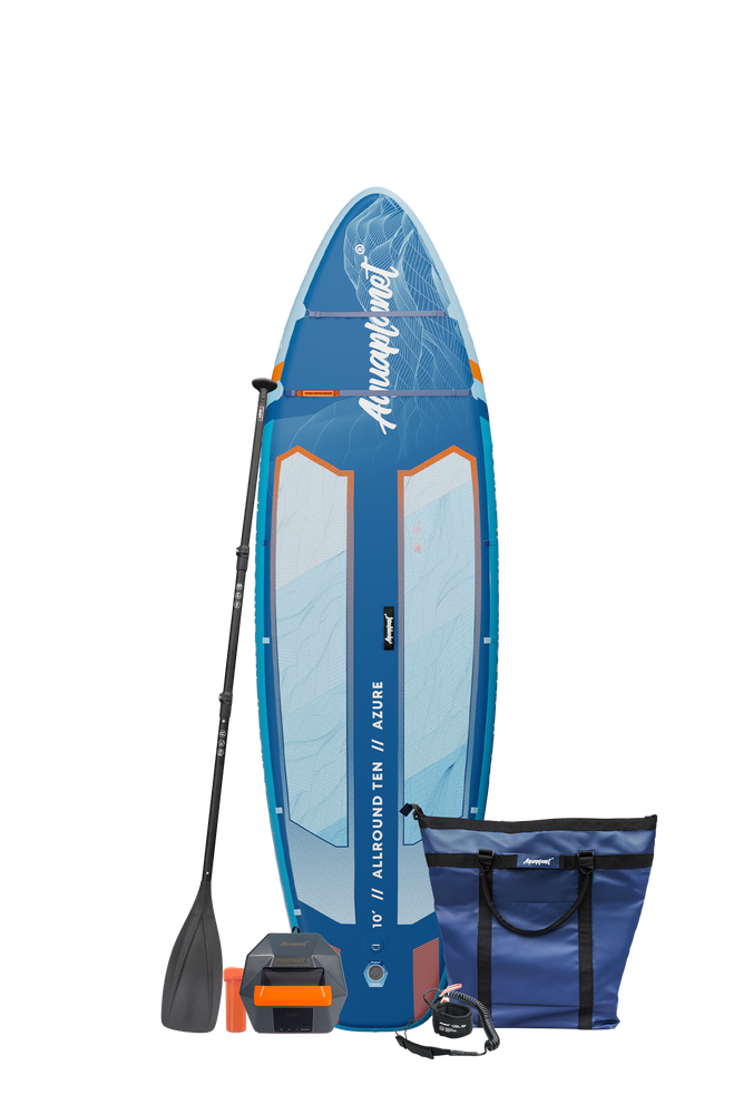 Aquaplanet ALLROUND TEN 10' Opblaasbaar SUP-board Compleet Pakket - Azure