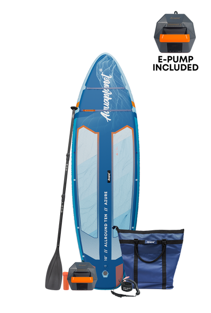 Aquaplanet ALLROUND TEN 10' Opblaasbaar SUP-board Compleet Pakket - Azure