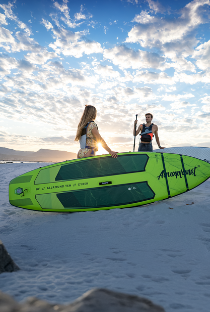Aquaplanet ALLROUND TEN 10' Opblaasbaar SUP-board Compleet Pakket - Cyber