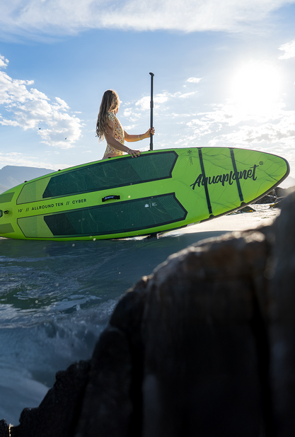 Aquaplanet ALLROUND TEN 10' Opblaasbaar SUP-board Compleet Pakket - Cyber