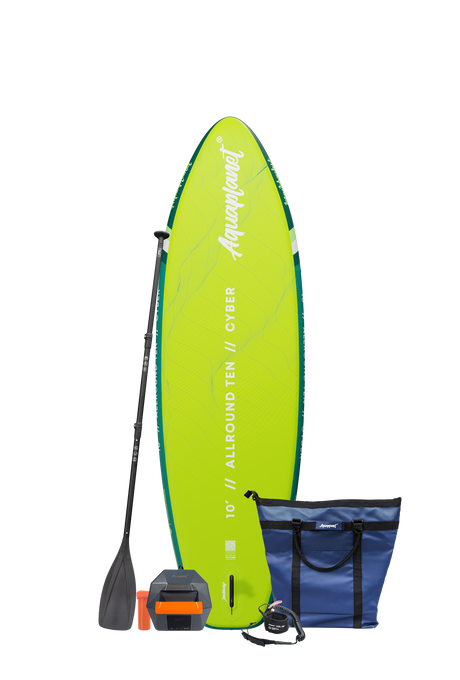 Aquaplanet ALLROUND TEN 10' Opblaasbaar SUP-board Compleet Pakket - Cyber