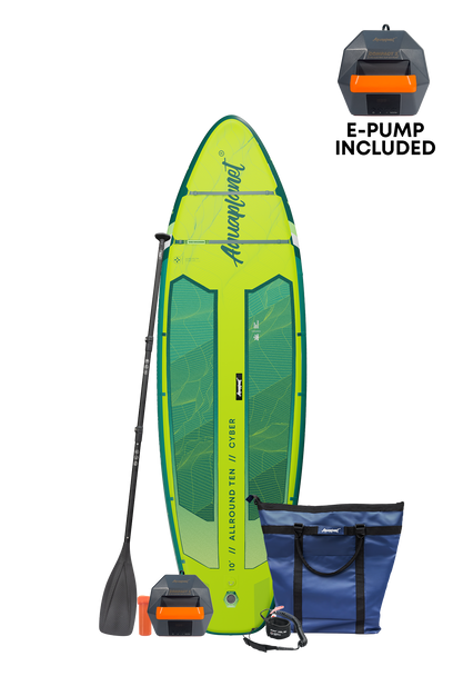 Aquaplanet ALLROUND TEN 10' Opblaasbaar SUP-board Compleet Pakket - Cyber
