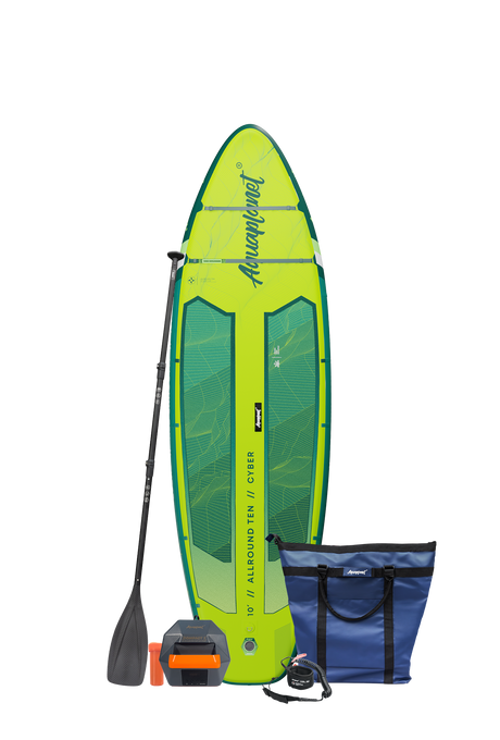 Aquaplanet ALLROUND TEN 10' Opblaasbaar SUP-board Compleet Pakket - Cyber