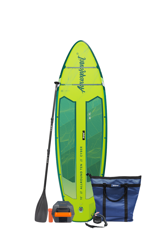 Aquaplanet ALLROUND TEN 10' Opblaasbaar SUP-board Compleet Pakket - Cyber