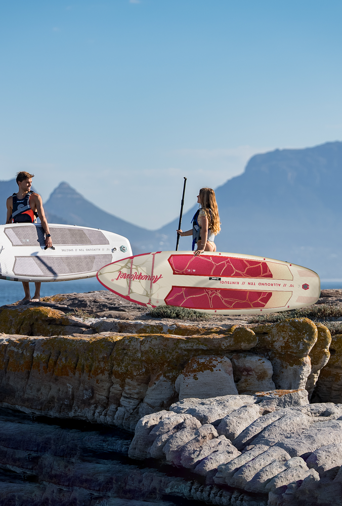 Aquaplanet ALLROUND TEN 10' Opblaasbaar SUP-board Compleet Pakket - Kintsugi