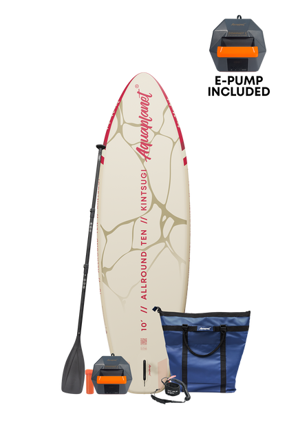 Aquaplanet ALLROUND TEN 10' Opblaasbaar SUP-board Compleet Pakket - Kintsugi