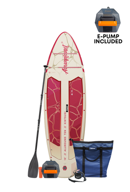 Aquaplanet ALLROUND TEN 10' Opblaasbaar SUP-board Compleet Pakket - Kintsugi