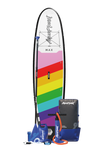 Aquaplanet MAX 10'6″ Opblaasbaar SUP Board Pakket - Regenboog