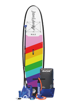 Aquaplanet MAX 10'6″ Opblaasbaar SUP Board Pakket - Regenboog