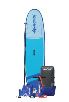 Aquaplanet ALLROUND TEN 10 'opblaasbaar paddleboard-pakket - blauw