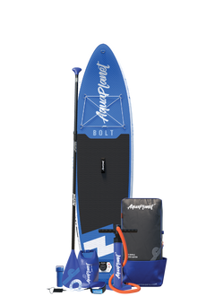 Aquaplanet BOLT 9'4" Opblaasbaar Paddle Board Pakket - Blauw