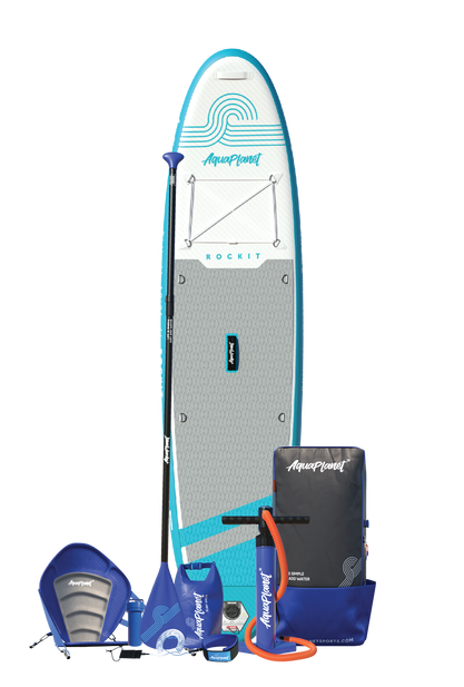 Aquaplanet ROCKIT 10'2" Opblaasbaar SUP Board Pakket - Blauw