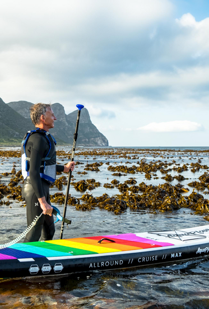 Aquaplanet MAX 10'6″ Opblaasbaar SUP Board Pakket - Regenboog