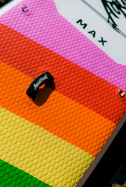 Aquaplanet MAX 10'6″ Opblaasbaar SUP Board Pakket - Regenboog