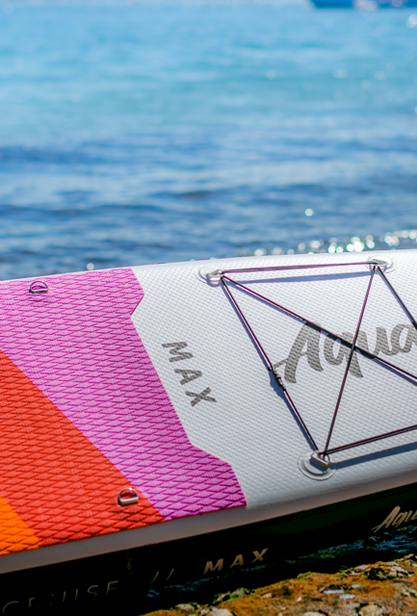 Aquaplanet MAX 10'6″ Opblaasbaar SUP Board Pakket - Regenboog