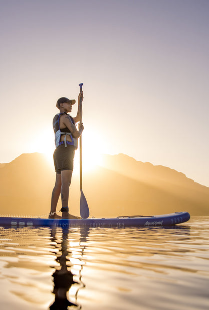 Aquaplanet ALLROUND TEN 10 'opblaasbaar paddleboard-pakket - blauw