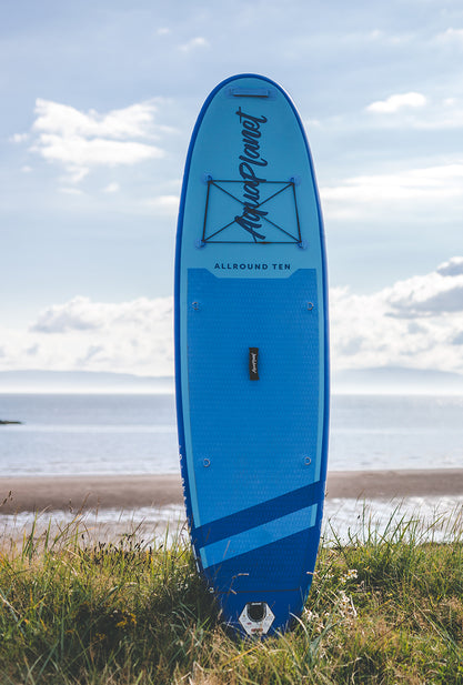 Aquaplanet ALLROUND TEN 10 'opblaasbaar paddleboard-pakket - blauw