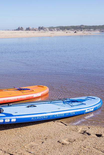 Aquaplanet ALLROUND TEN 10 'opblaasbaar paddleboard-pakket - blauw