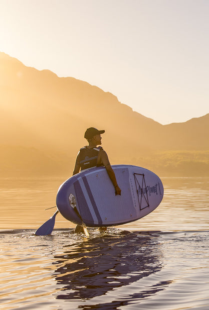 Aquaplanet ALLROUND TEN 10 'opblaasbaar paddleboard-pakket - blauw