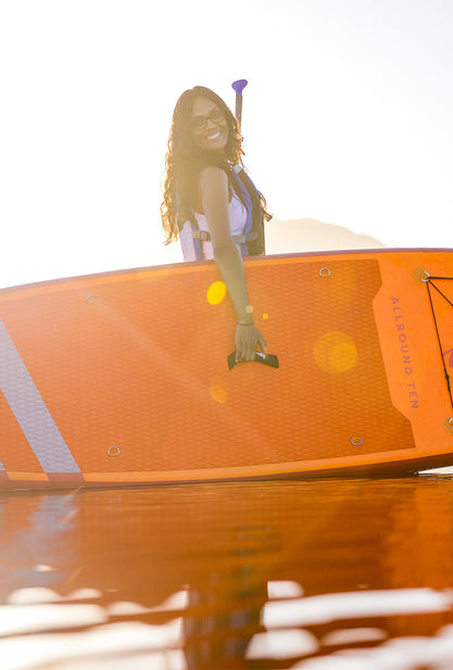 Aquaplanet ALLROUND TEN 10' Opblaasbaar SUP Board Pakket - Oranje