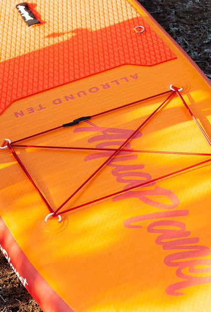Aquaplanet ALLROUND TEN 10' Opblaasbaar SUP Board Pakket - Oranje
