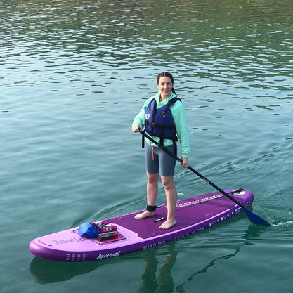 Aquaplanet ALLROUND TEN 10 'opblaasbaar paddleboard-pakket - paars