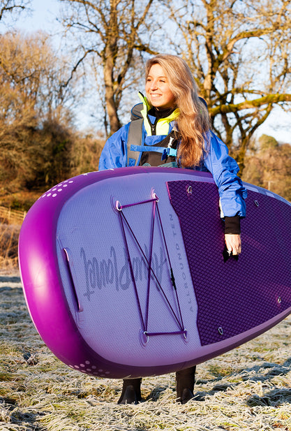 Aquaplanet ALLROUND TEN 10 'opblaasbaar paddleboard-pakket - paars