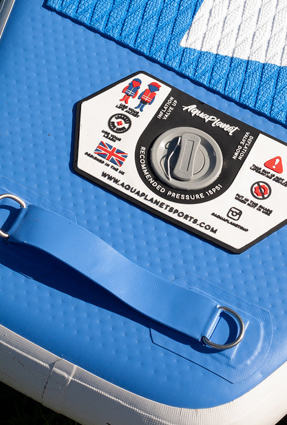 Aquaplanet BOLT 9'4" Opblaasbaar Paddle Board Pakket - Blauw