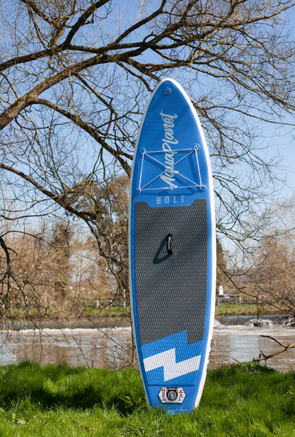 Aquaplanet BOLT 9'4" Opblaasbaar Paddle Board Pakket - Blauw