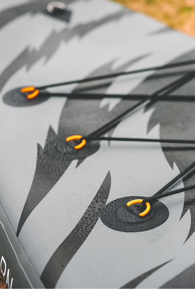 Hurley Advantage Black Tiger 10' opblaasbaar paddleboard-pakket