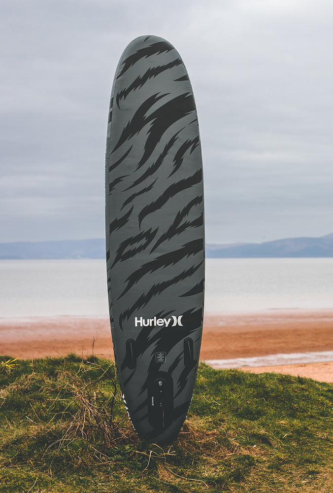 Hurley Advantage Black Tiger 10' opblaasbaar paddleboard-pakket
