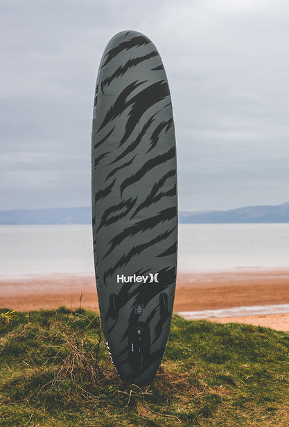 Hurley Advantage Black Tiger 10' opblaasbaar paddleboard-pakket