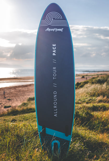 Aquaplanet PACE 10'6″ Opblaasbaar Paddle Board-pakket - Teal/Midnight