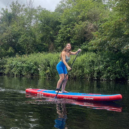 Aquaplanet PACE 10'6″ Opblaasbaar SUP Board Pakket - Rood/Blauw