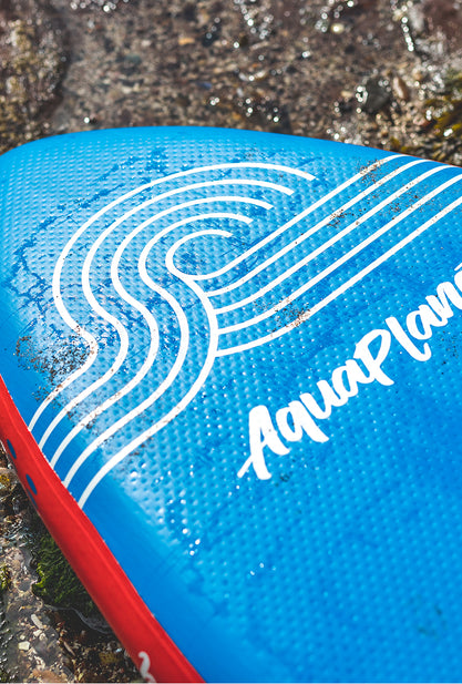 Aquaplanet PACE 10'6″ Opblaasbaar SUP Board Pakket - Rood/Blauw