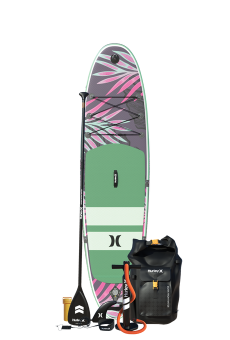 Hurley Advantage Dark Smoke 10'6" opblaasbaar paddleboardpakket