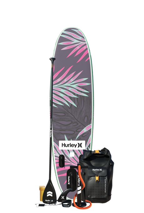 Hurley Advantage Dark Smoke 10'6" opblaasbaar paddleboardpakket