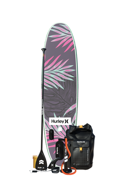 Hurley Advantage Dark Smoke 10'6" opblaasbaar paddleboardpakket