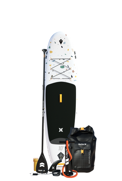 Hurley Advantage Terrazzo 10' opblaasbaar paddleboard-pakket