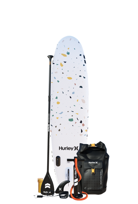 Hurley Advantage Terrazzo 10' opblaasbaar paddleboard-pakket