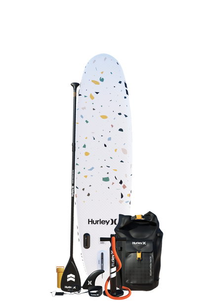 Hurley Advantage Terrazzo 10' opblaasbaar paddleboard-pakket