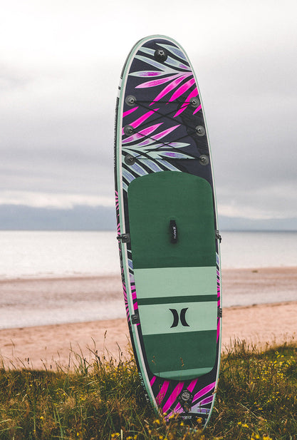 Hurley Advantage Dark Smoke 10'6" opblaasbaar paddleboardpakket